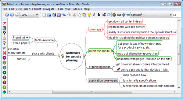 freemind mind mapping software